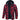 Men's 5XL red plaid winter coat with insulated hood and quilted lining, featuring tartan pattern, long sleeves, and a comfortable neck design.