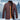Men's red insulated quilted thermal waterproof winter coat with fur collar in size 2XL.