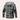 Men's insulated sherpa-lined plaid flannel jacket in a grey tartan pattern with a collar and sleeves, designed for cozy winter wear.