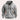 Men's gray tactical hoodie featuring zipper pockets, reinforced elbows, and a comfortable jersey material, showcasing its functional design with a focus on the shoulder, neck, and sleeves.