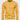 Men's lightweight yellow cotton blend crewneck sweatshirt in 3XL size with long sleeves and a solid color design.
