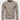 Men's lightweight cotton blend crewneck sweatshirt in khaki, size 3XL, featuring long sleeves and a solid color design.