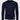 Men's dark blue lightweight cotton blend crewneck sweatshirt, size 3XL, featuring long sleeves and a solid color design.