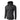 Men's lightweight dark gray zipper hoodie jacket with slim fit design, featuring long sleeves and a high collar.