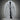 Men's luxury light gray wool overcoat in 2XL, featuring a tailored fit with a high-collar design, long sleeves, and sophisticated fashion details.