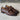 Men's luxury brown leather loafers with buckle, formal slip-on design, showcasing a cioccolato marrone color.