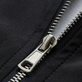 Men's luxury burgundy leather jacket with quilted design and tailored fit, featuring long sleeves and rich color tones.