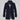Men's luxury double-breasted trench coat in dark blue, featuring a stylish collar, long sleeves, and tailored fit for 2XL size.