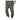 Men's luxury grey joggers in a designer athletic style, featuring a cuffed design at the ankles, shown in a green color variant and size 3XL.