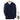 Men's luxury half-zip cashmere sweater in navy blue, showcasing a soft, premium winter knitwear design with long sleeves and a high collar, available in XXXL size.