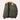 Men's olive green shearling bomber jacket in size 2XL, featuring a warm, luxurious design with a prominent collar, button closure, and pockets, styled for winter outerwear.