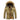 Men's khaki waterproof insulated parka with fur-lined hood, showcasing long sleeves and a high collar, designed in a natural material for warmth and style in size 2XL.