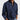 Men's dark blue canvas shirt designed for outdoor workwear, featuring a rugged and durable material with long sleeves and a collared neckline in a 5XL size.