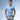 Men's Nautical Teal Embroidered Polo Shirt worn by a man standing, featuring short sleeves and light blue color, suitable for stylish summer wear.