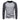 Men's light gray and black raglan sweatshirt with long sleeves, featuring a stylish autumn pullover design and comfortable fit in size 4XL.