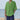 Men's olive green crochet polo shirt with a collared neckline and short sleeves, designed for summer wear. The fabric is eco-friendly and breathable, suitable for casual or sportswear occasions. Shown in size 3XL.