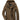 Men's coffee-colored fleece-lined tactical winter jacket in 5XL size, featuring long sleeves, a sturdy collar, multiple pockets, and a warm, durable outerwear design.