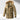 Men's olive green insulated parka with a fur hood, featuring long sleeves and a front zipper, shown in a beige color and size XXL.