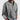 Men's gray long-sleeve outdoor shirt in size 3XL, featuring a rugged design with a classic collar and button-down front.