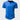 Men's blue slim fit Henley shirt with short sleeves, featuring a casual design suitable for summer wear.