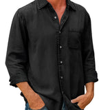Men's olive green suede distressed western shirt with long sleeves, chest pockets, and button-up front.