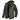 Men's olive green waterproof insulated winter parka with hood, featuring long sleeves, a front zipper closure, multiple pockets, and a high collar, in size 3XL.