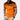 Men's orange moisture-wicking quick-dry athletic shirt in XL size, featuring short sleeves and a comfortable fit, designed to keep you dry during workouts.