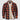 Men's orange plaid flannel shirt with long sleeves in tartan pattern, size 2XL.
