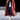 Men's oversized faux fur longline coat in red, featuring a luxurious urban winter design, displayed in an XL size. The coat has a prominent collar and reaches knee length, showcasing a stylish and formal appearance.