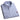 Men's premium blue plaid dress shirt featuring a button-down collar and long sleeves, in a 3XL size, with an electric blue and grey plaid pattern.
