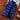 Men's blue insulated puffer vest, lightweight and water-resistant, suitable for hiking, shown in size 8XL.