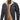 Men's black insulated winter jacket with sherpa lining and multiple pockets, featuring long sleeves and a classic collar, available in size 3XL.