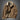 Men's sherpa-lined brown canvas winter jacket in coffee color, size 4XL, featuring long sleeves, a button-up front, and a rugged design with pockets, suitable for cold weather.