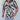 Men's slim fit shirt with abstract black and white graffiti design, featuring a dress shirt style with long sleeves, visible shoulder and neck details, and tailored for a modern fit.