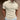 Men's beige slim fit polo shirt with a zipper, featuring short sleeves and a stylish collar, displayed on a model showcasing casual elegance.