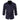 Men's slim fit dark blue denim shirt with long sleeves and a button-up front, featuring a classic collar. The casual top is designed for a stylish look in an electric blue color, suitable for various occasions.