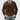 Men's brown slim fit corduroy blazer in size 3XL, paired with a black dress shirt and jeans, showcasing a stylish vintage look.