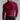 Men's red wine slim fit long sleeve lightweight turtleneck sweater in 3XL, showcasing the neckline, sleeves, and fit on a model.