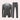Men's gray slim fit blazer with a formal design, featuring a structured collar, full-length sleeves, and tailored fit, suitable for evening and party occasions.