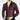 Men's slim fit shimmer shirt featuring a red to black gradient, shown in a party wear style. The shirt has long sleeves, a defined collar, and a fitted waist.