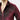 Men's slim fit shimmer shirt in a red to black gradient, featuring a classic collar, long sleeves, and a stylish, shimmering textile ideal for party wear.