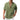 Men's stylish green V-neck linen shirt in size 2XL, featuring a lightweight and breathable design ideal for summer, showcasing details like short sleeves and a comfortable fit on the arms and shoulders.