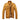 Men's tan suede leather biker jacket with a fitted vintage style, featuring a classic collar and long sleeves, displayed in a yellow hue and size 4XL.