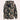 Men's thermal outdoor hoodie featuring a forest military camouflage pattern with long sleeves and a collar, designed for a rugged outdoor look.