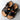 Men's two-tone leather sandals with adjustable black strap and cork sole, size 47.