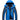 Men's blue waterproof insulated hooded winter jacket with long sleeves and a high collar, available in size 5XL.