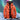 Men's orange waterproof insulated parka, 3XL size, featuring a heavy-duty design with a hood, long sleeves, and protective outerwear suitable for winter conditions.