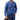 Men's blue cashmere quarter-zip sweater in 4XL size, showcasing a person wearing the sweater with visible long sleeves and a stylish, casual fit suitable for winter fashion.
