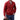Men's red cashmere quarter-zip sweater featuring a high collar and long sleeves, ideal for casual winter fashion.