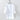 Men's white linen shirt hanging on a clothes hanger, featuring a classic collar and long sleeves, designed for casual wear with a lightweight and breathable fabric.